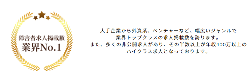 障害者雇用バンク-業界No.1